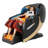 3D Extended SL Track Faux Leather Reclining Heated Massage Chair with Upturning Function