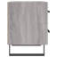 Maricrus 40cm W Iron Bedside Table-1953420108