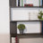 35-inch L-shaped corner bookshelf-1861906771