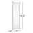 Ari Metal Rectangle Wall Mirror