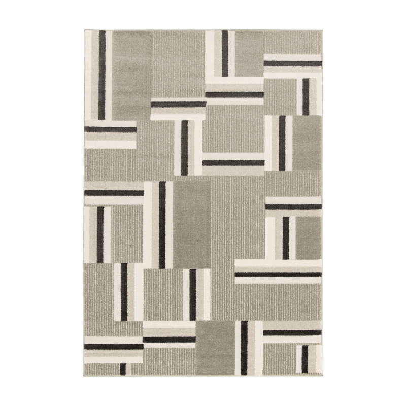 Rosaleta Geometric Area Rug, Rectangle 160 x 230cm