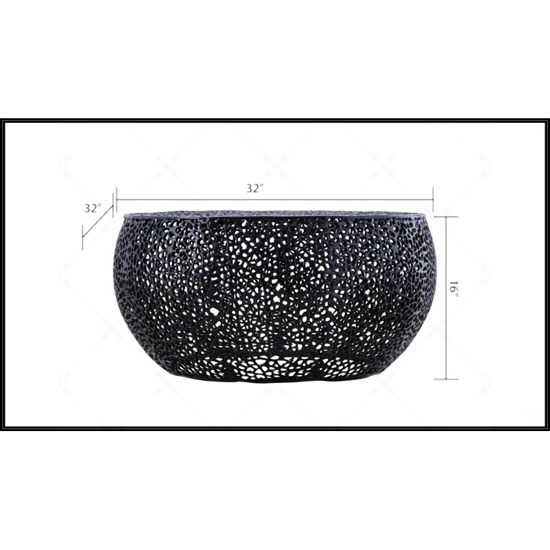 Table basse T3502-32, Noir