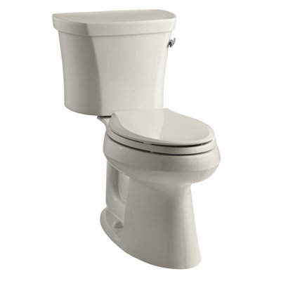 Toilette allongée deux pièces à haut rendement énergétique 1,28 GPF Highline ™ (siège non inclus)
