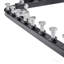 Support moteur avec chariot de levage de 750 lb et 4 roulettes pivotantes en acier robuste