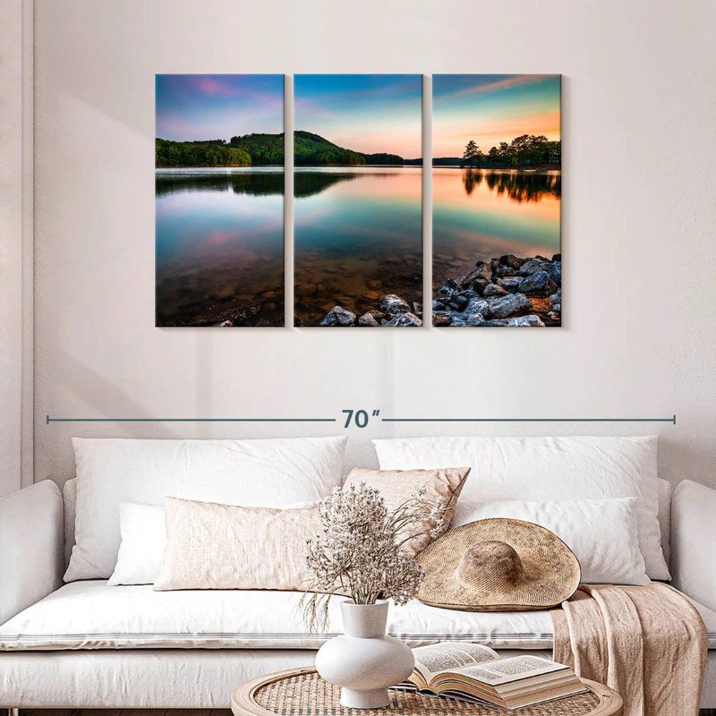 Alvord Allatoona Lake, H 28 po x l 45 po
