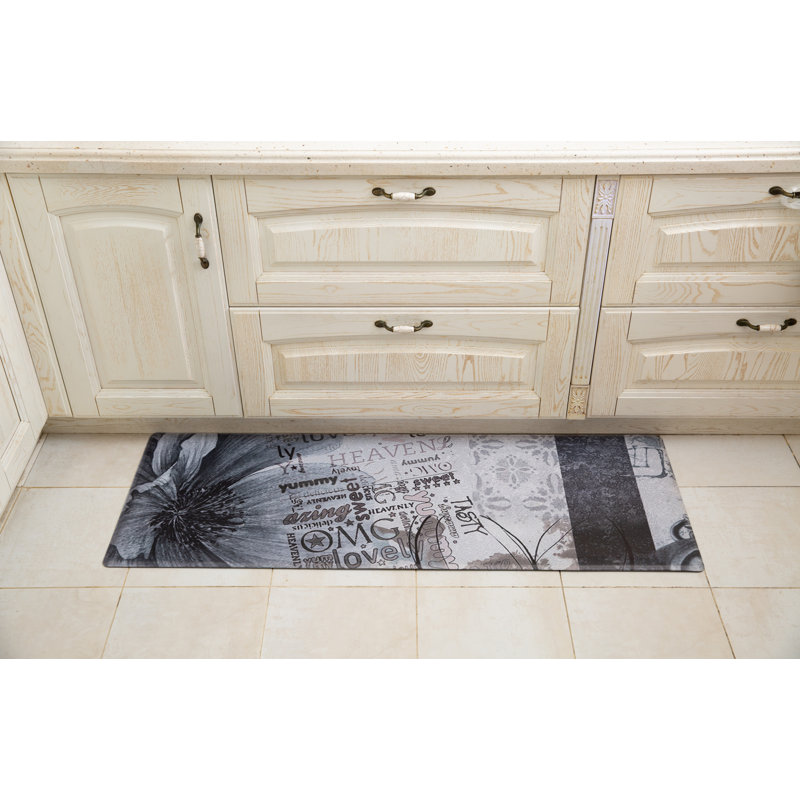 Modern & Contemporary Water Resistant Anti-Fatigue Non-Skid Kitchen Mat