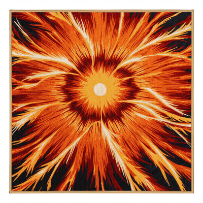 Tapis brun lavable à la machine
