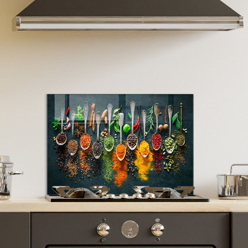 Elegant Decorative Tempered Glass Painting, 19.7 x 27.6 Inches | 100% Tempered Glass, Thickness: 0.16 Inches | Perfect for Home Decor, Living Room, and Office | Stunning Art Piece with Modern Aesthetic