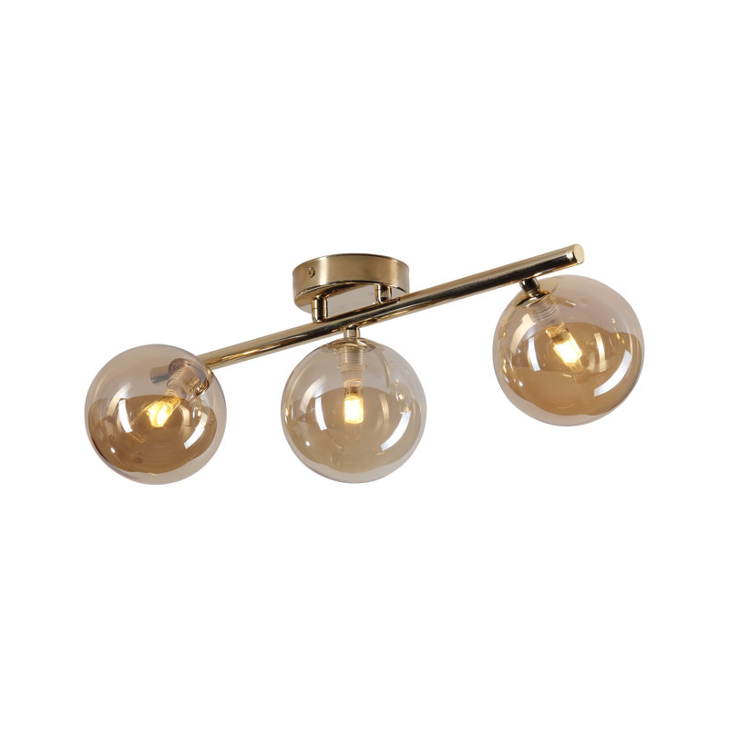 Olen Glass Flush Mount
