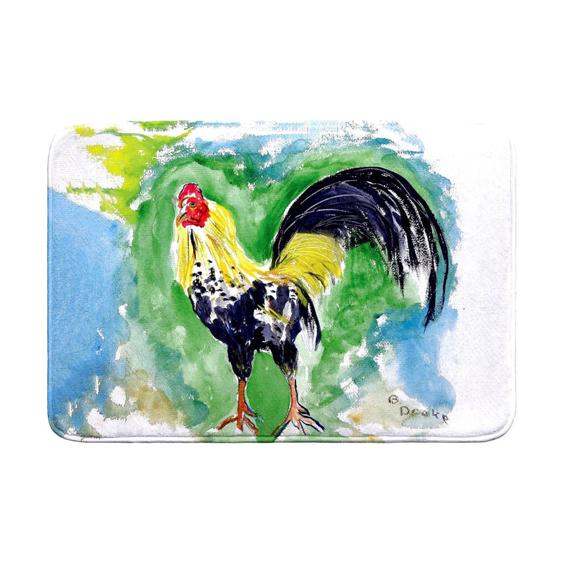 Tapis de bain Bantam Rooster, Simple - L 24 po x l 36 po