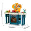 Kids Pretend Kitchen Playset with Sounds, Light and Play Food