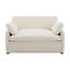Chaise rembourrée avec accoudoirs et coussins-1604806264