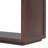 Rustic Wooden Console Table with Storage Drawers and Open Shelf-1237098656