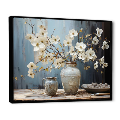 Cornouiller en fleurs, art mural