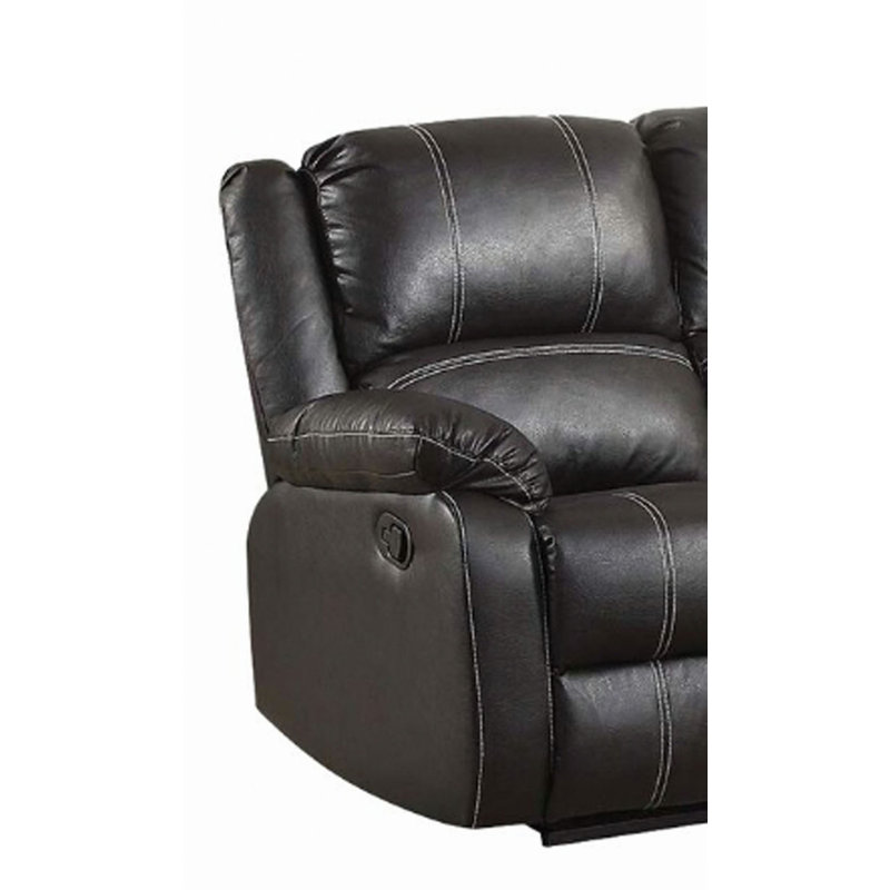 Causeuse inclinable en cuir synthétique Zuriel