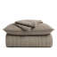 Ensemble de courtepointe 100% coton EVERGRACE, couvre-lit à rayures douces prélavé, ensemble de literie léger 3 pièces pour toutes les saisons, avec 2 taies décoratives-124572753-124572755