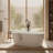 55'' x 27.56'' Freestanding Solid Surface Bathtub