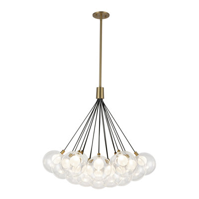 Bolla Steel LED Chandelier