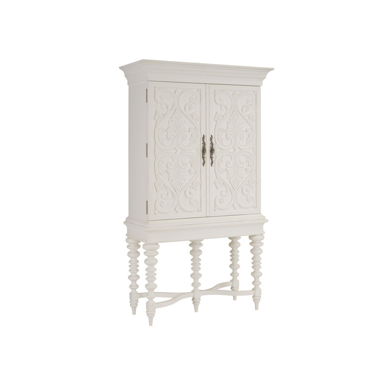 Villa Blanca 51.25'' Bar Cabinet