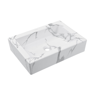Voltaire 22" Ceramic Vessel Bathroom Sink
