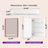 Husai Recessed or Surface Mount Aluminum Frameless Medicine Cabinet With Mirrored Door and Adjustable Shelves-416527324-408647402