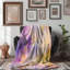 Amethyst Textures - Couverture Sherpa de qualité supérieure 1 pièce-100821370