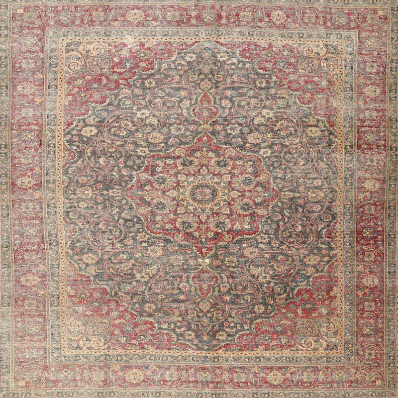 Oriental Indoor Rug, Square 3'