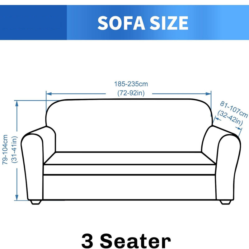 Microfiber / Microsuede Box Cushion Sofa Slipcover