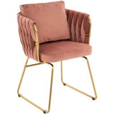 Dining Chair with Metal Frame