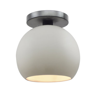 Radiance Ceramic Semi Flush Mount