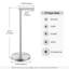 Free Standing Toilet Paper Holder