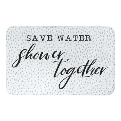 Tapis de bain Save Water