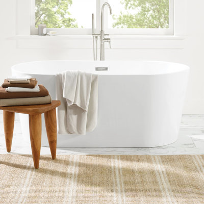 Arbor Natural Machine Printed Washable Rug