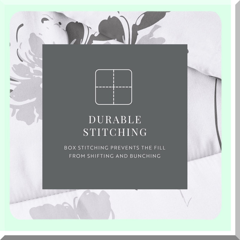 LuxurySoft Comforter Set - 3 Piece Down Alternative Bedding Bundle with 2 Pillow Shams - Lightweight & Cozy Bed Set for Ultimate Comfort & Style