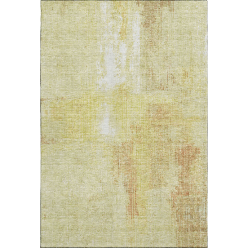 Premium Machine Washable Bucz AMF1759 Modern Rug, Rectangle 2'6" x 3'10"