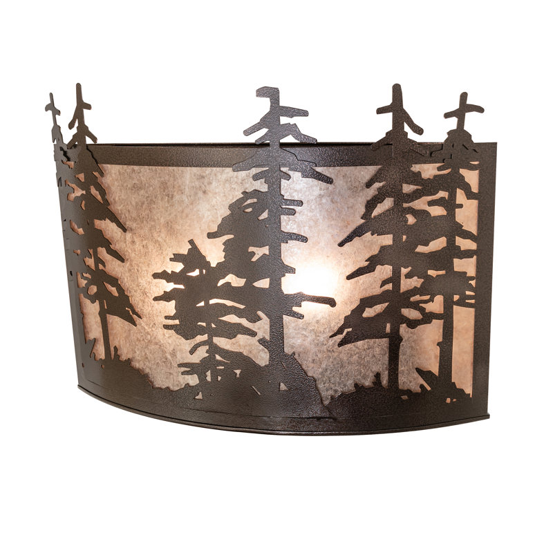 2 - Light Flush Mounted Sconce