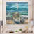 White Floater Framed