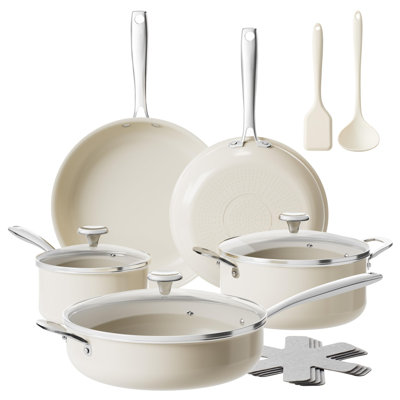 14 - Piece Ceramic Cookware Set