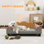 Dog Sofa Bed Cat Sofa with Backrest Armrest for Small Dogs-115116520