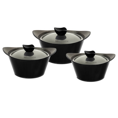 Caia 6 - Piece Non-Stick Aluminium Cookware Set