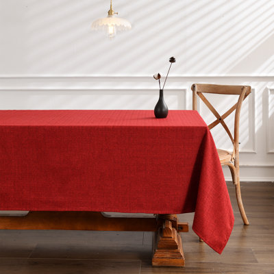 Joselyn Rectangle Thanksgiving Stain Resistant Tablecloth