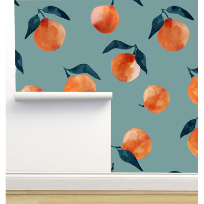 Rouleau de papier peint adhésif L 12 pi x l 2 po Erin Kendal Designs