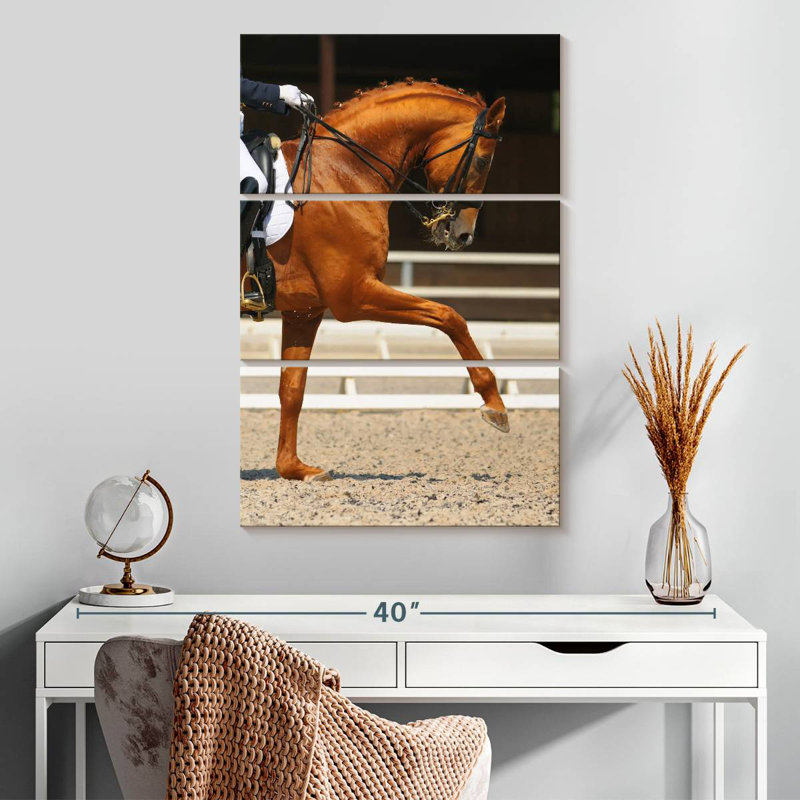 Sireci Sorrel Horse, 32" H x 20" W