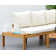Ensemble de conversation modulaire avec coussins 3 pièces Tempo