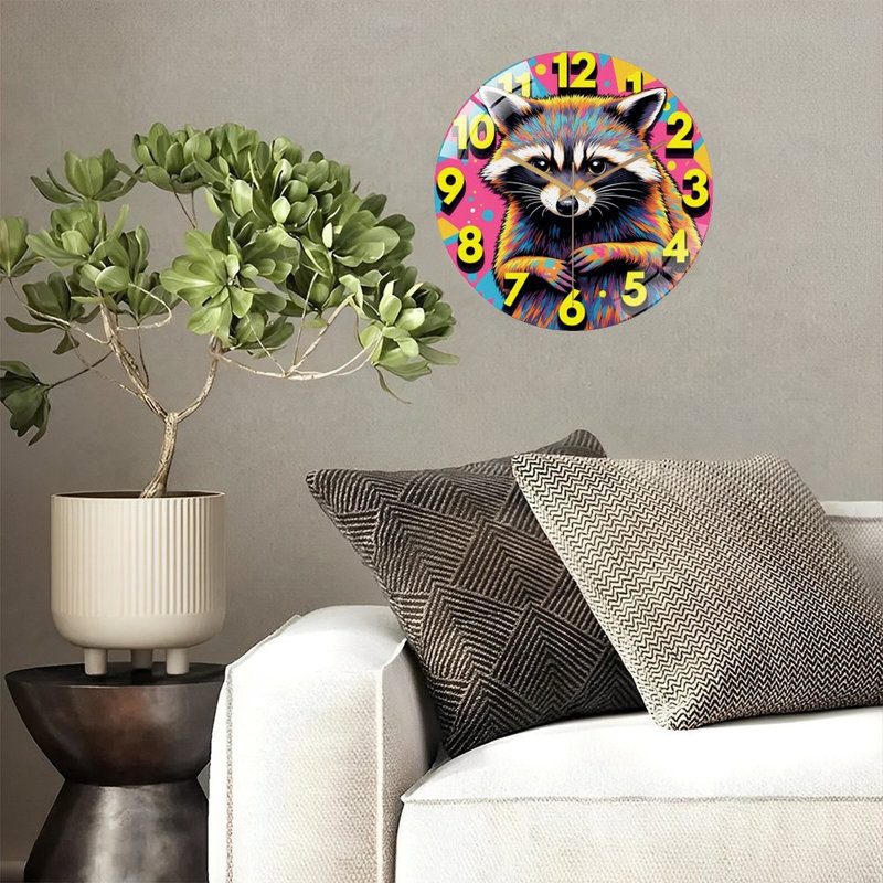 Horloge murale 12 po