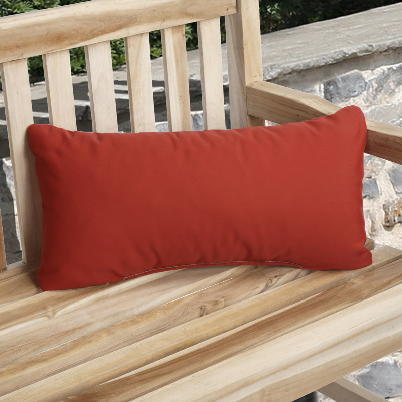  Coussin extérieur d'extérieur, Toile Sunbrella® rouge Jockey
