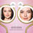 Round Freestanding Mirror
