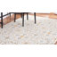 Tapis en laine / coton touffeté à la main gris / orange / ivoire Caleia-507886980