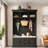 Ehrenfried  Hall Tree With Coat Rack, Storage Bench, 2 Drawers, 2 Cabinets And 3 Open Shelves-753081074