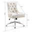 Three Posts Gilboa Twill and Polyurethane Executive Chair-181203553